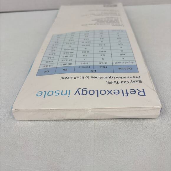 Reflexology Insole Acupoints Magnets Easy Trim to Fit Size Men or Women 1 pair - Picture 8 of 10